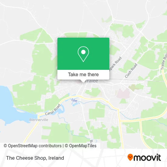 The Cheese Shop map