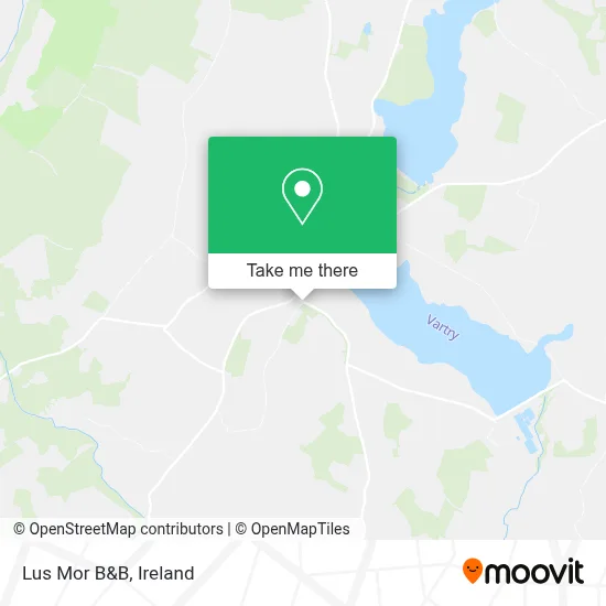 Lus Mor B&B map