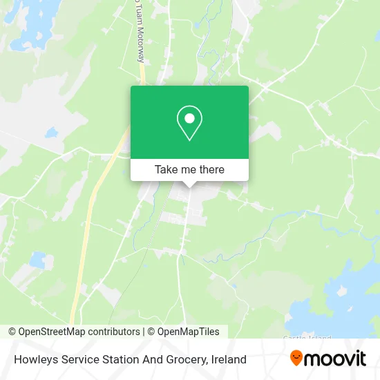 Howleys Service Station And Grocery map