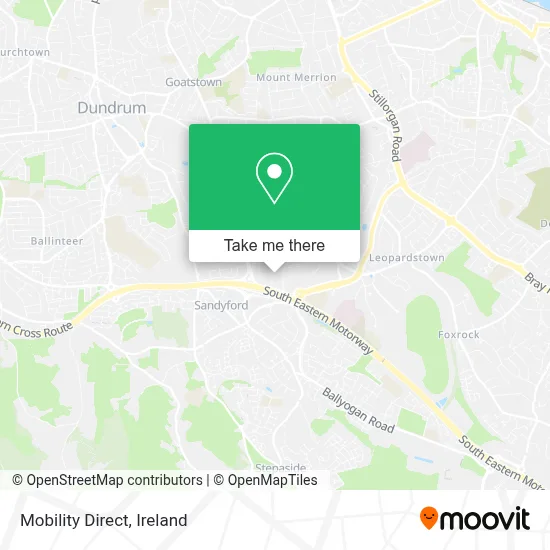 Mobility Direct map