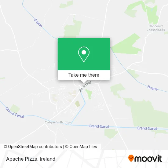 Apache Pizza map
