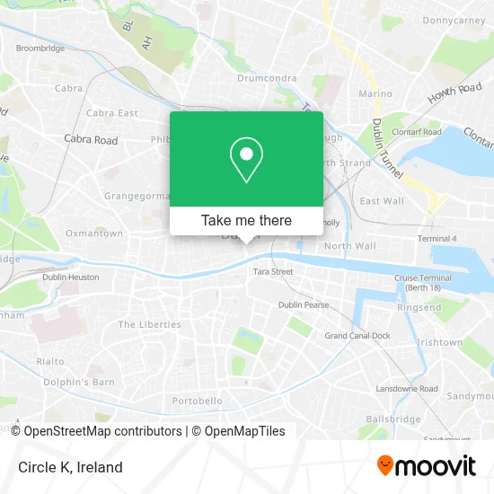 Circle K map
