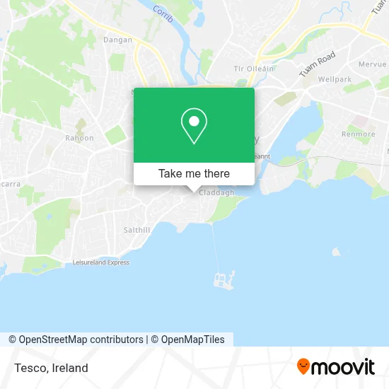 Tesco map