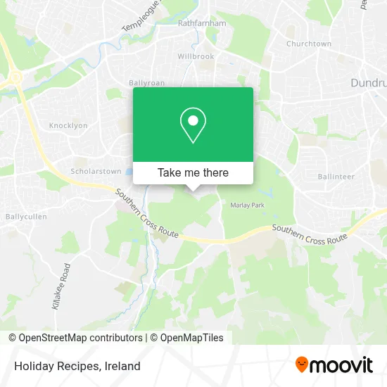 Holiday Recipes map
