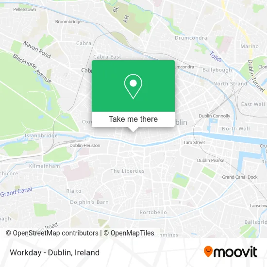 Workday - Dublin map