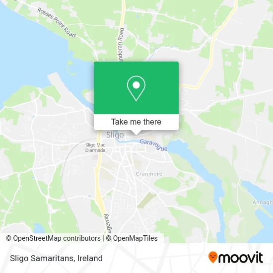 Sligo Samaritans map