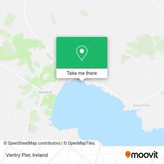 Ventry Pier map