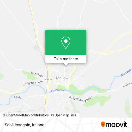 Scoil Iosagain map