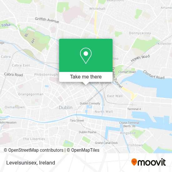 Levelsunisex map