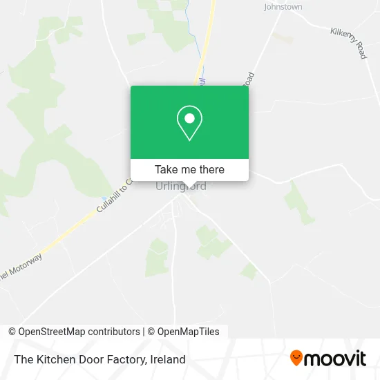 The Kitchen Door Factory map