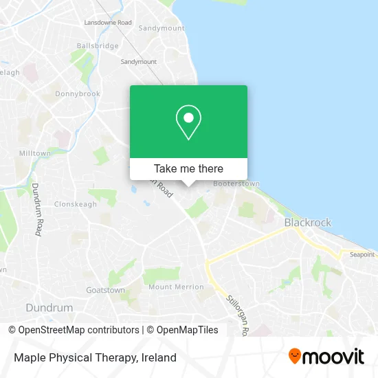 Maple Physical Therapy map