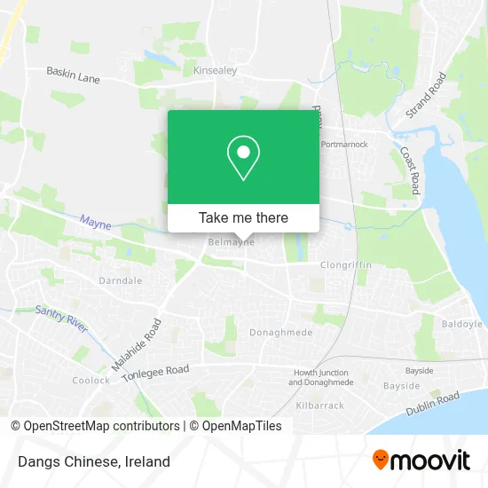 Dangs Chinese map