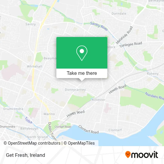 Get Fresh map