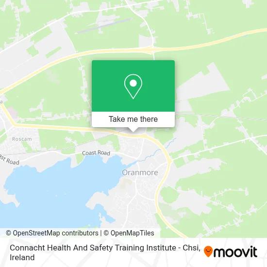 Connacht Health And Safety Training Institute - Chsi map