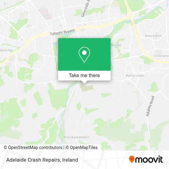 Adelaide Crash Repairs map