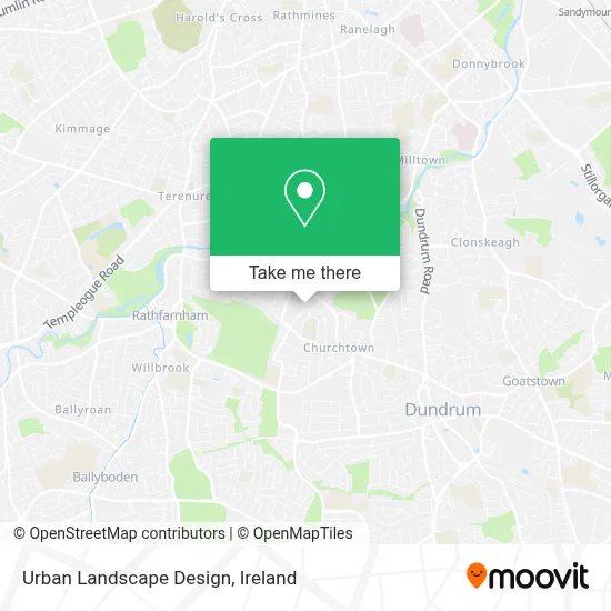 Urban Landscape Design map