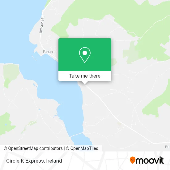 Circle K Express map
