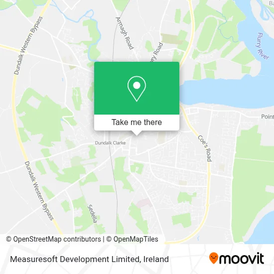 Measuresoft Development Limited map