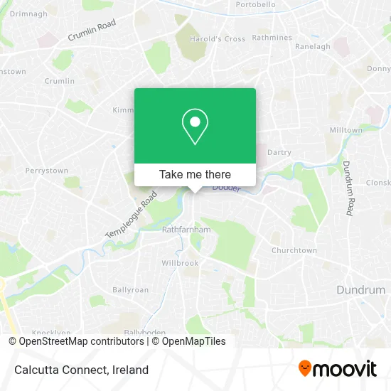 Calcutta Connect map