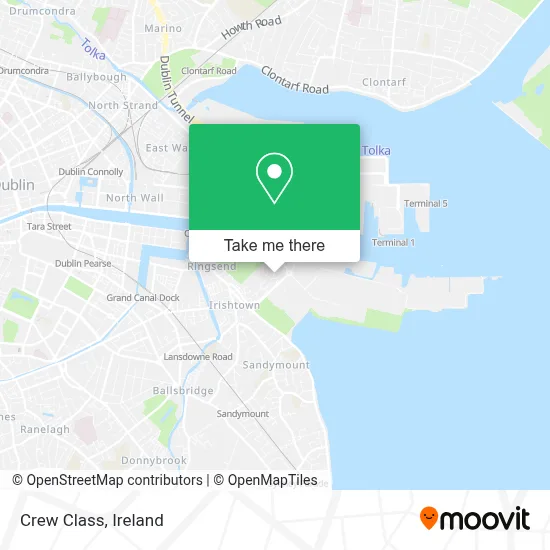 Crew Class map