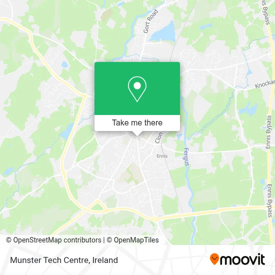 Munster Tech Centre map
