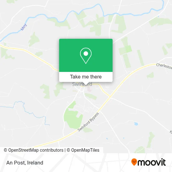 An Post map
