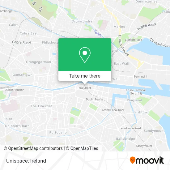 Unispace map