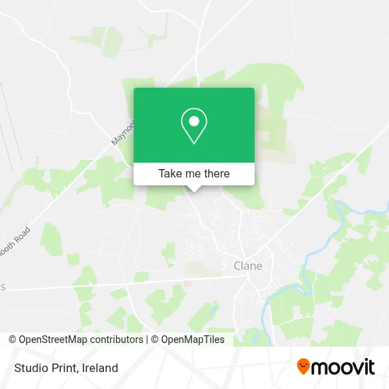 Studio Print map