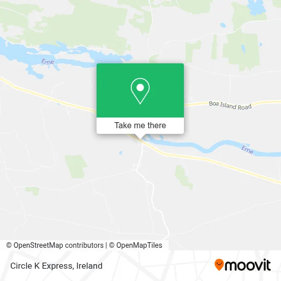 Circle K Express map