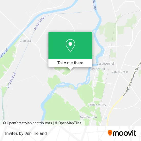 Invites by Jen map