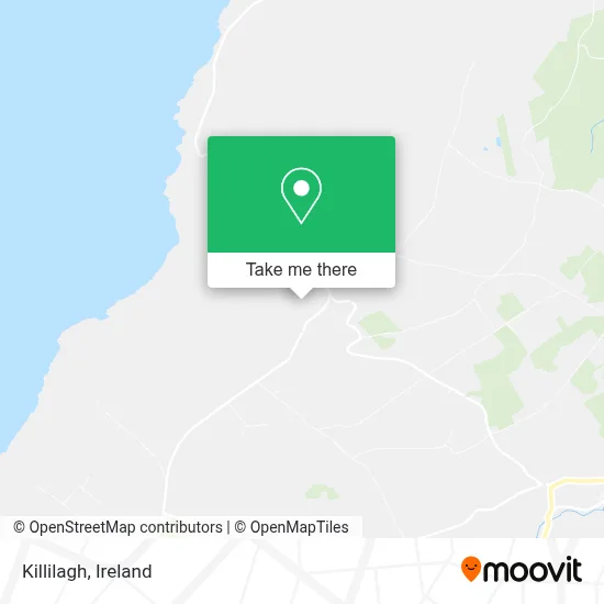 Killilagh map