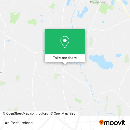 An Post map