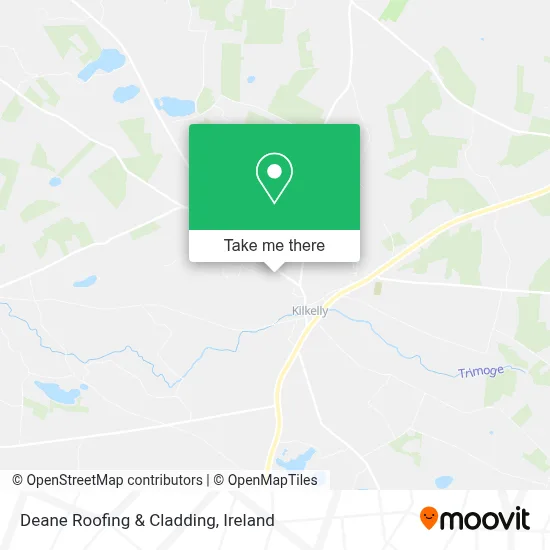 Deane Roofing & Cladding map