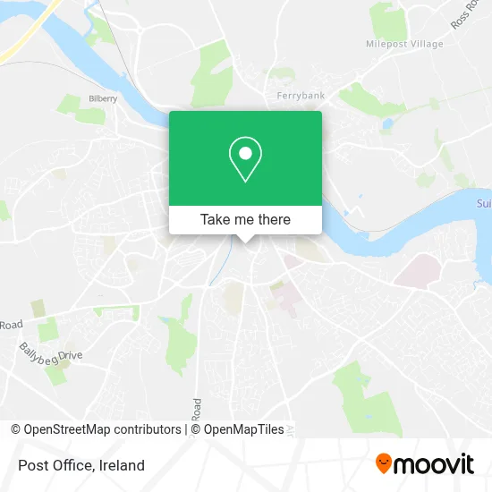 Post Office map