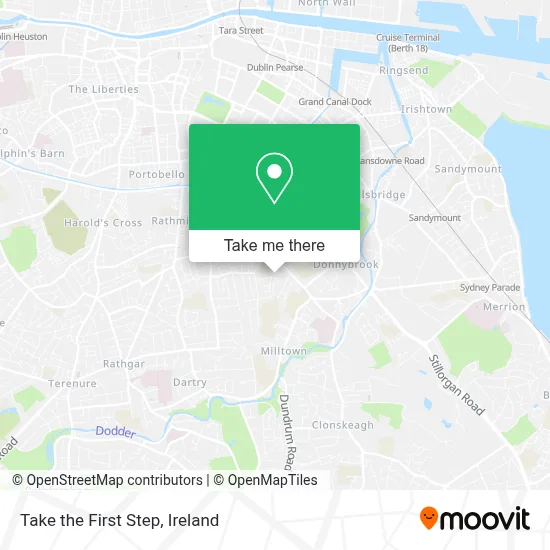 Take the First Step map
