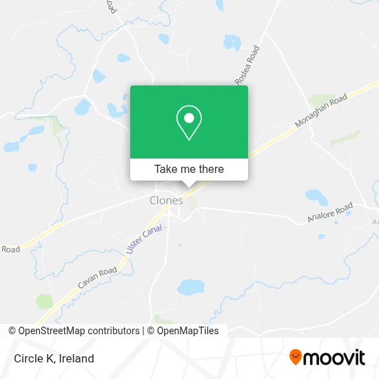 Circle K map
