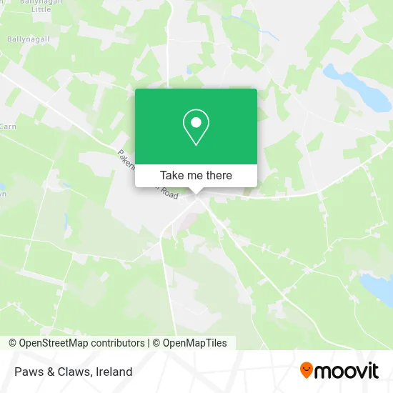 Paws & Claws map