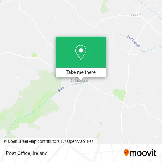 Post Office map