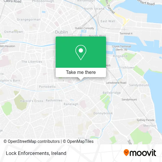 Lock Enforcements map