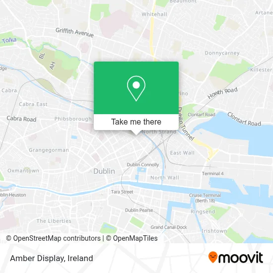 Amber Display map