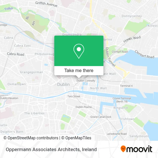 Oppermann Associates Architects map