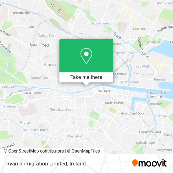 Ryan Immigration Limited map