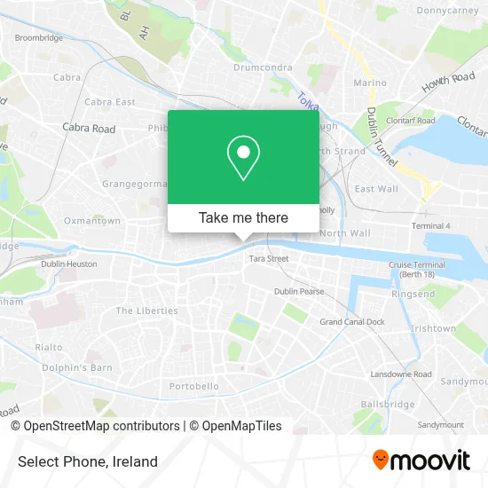Select Phone map