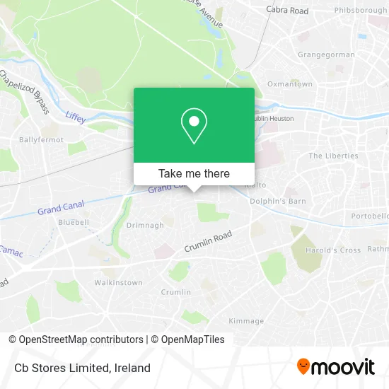 Cb Stores Limited map