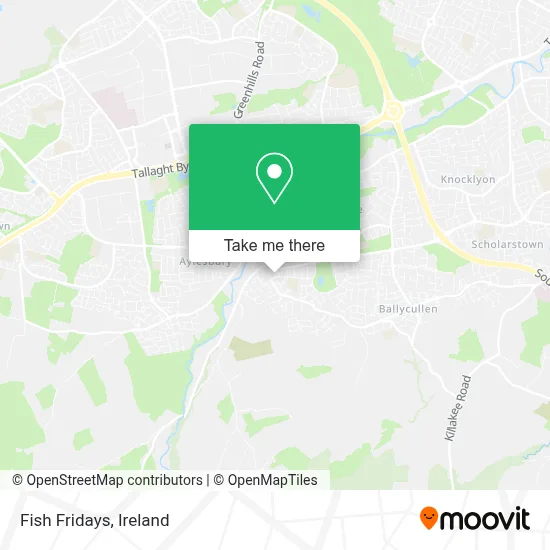 Fish Fridays map