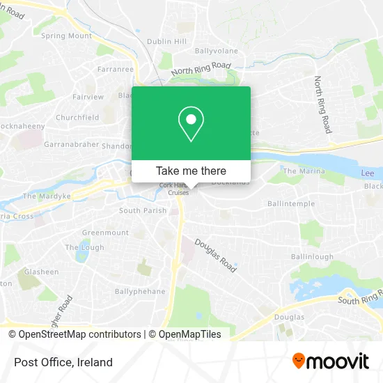 Post Office map
