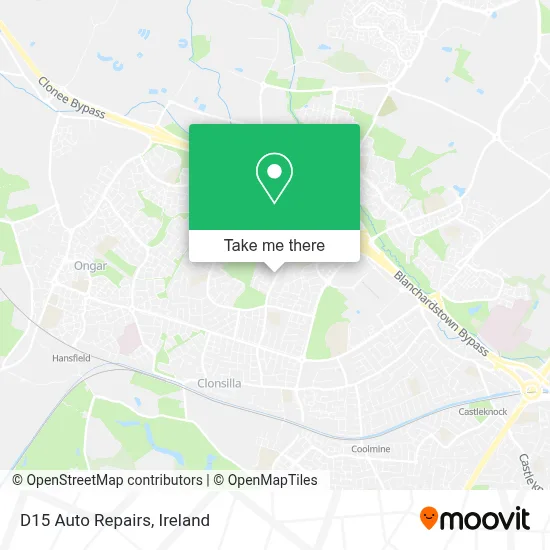 D15 Auto Repairs map
