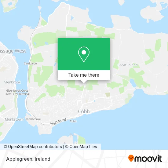 Applegreen map