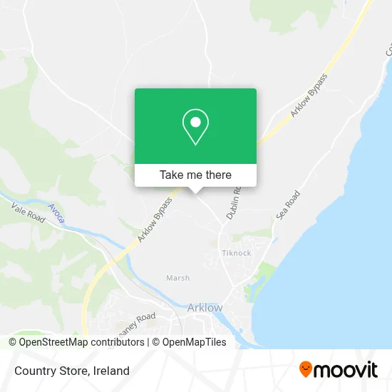 Country Store map
