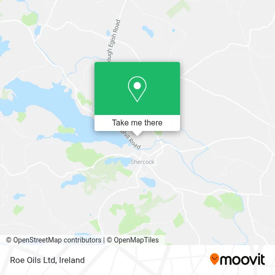 Roe Oils Ltd map